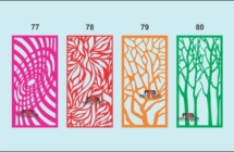 trees jali design