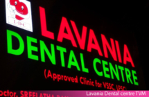 acp led backlit signage lavanya dental care centre trivandrum